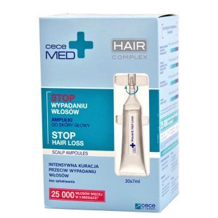 Ampułki przeciw wypadaniu włosów Cece Med prevent hair loss 30x7ml