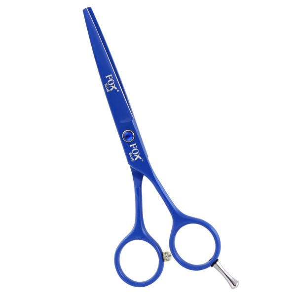 nożyczki fryzjerskie niebieskie