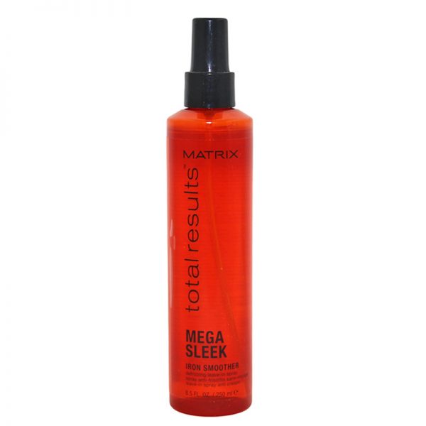 Spray chroniący włosy przed wysoką temperaturą Matrix Total Results Mega Sleek Iron Smoother 250ml