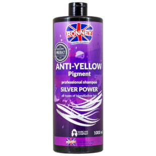 Szampon neutralizujący żółte odcienie Ronney Anti-Yellow 1000ml