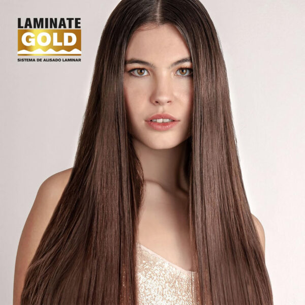 Zestaw do pielęgnacji włosów po zabiegu Tahe Laminate Gold Bioplastia profryz.pl