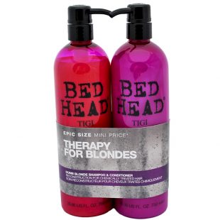 Zestaw odbudowujący włosy Szampon + Odżywka Tigi Bed Head Theraphy For Blondes 2x750ml