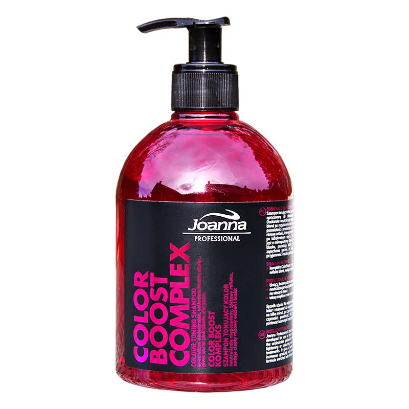 Colour booster. Шампунь Joanna Color Boost Complex. Joanna Color Boost Complex шампунь розовый. Joanna Color Boost Complex кондиционер нейтрализатор. Joanna маска для волос Color Boost.